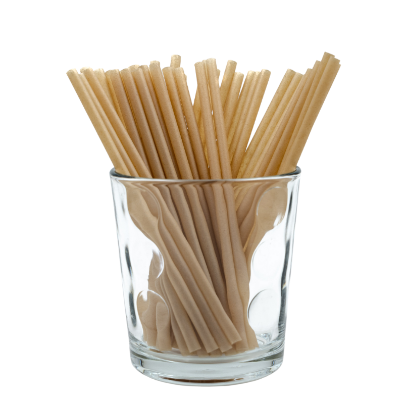 Biodegradable SugarCane Juice Straw - 19cm