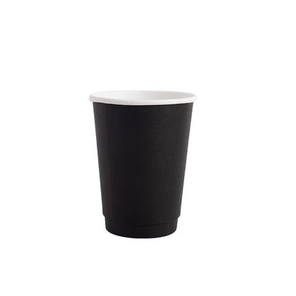 FULL BLACK Double Wall Paper Cup