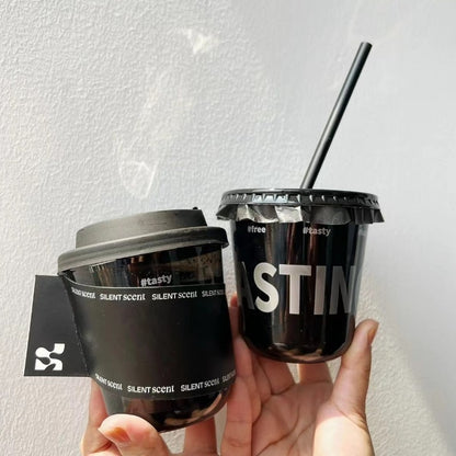 BLACK  TO GO CUP