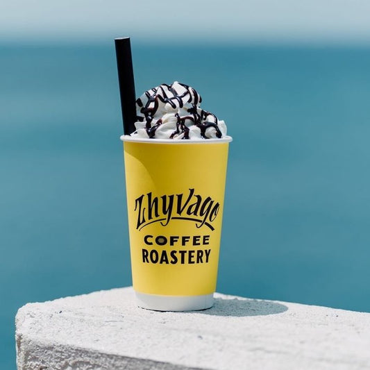 Custom Double Wall Paper Cup - Yellow