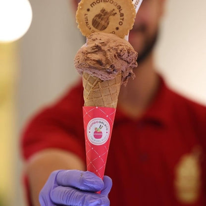 Custom Cone Sleeve - Paper Ice Cream Sleeve