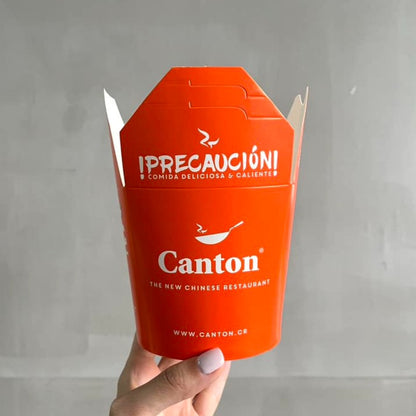 Customized Rice/ Noodle Takeout Box- 26/32oz