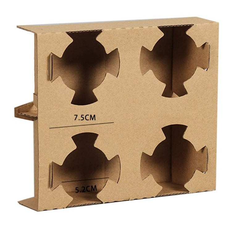 Carrier Tray Cardboard Paper Cup Holder