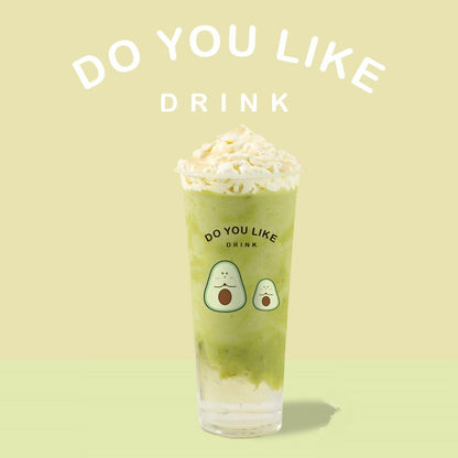 Custom 90mm 500/700ml Hard Cup - Avocado