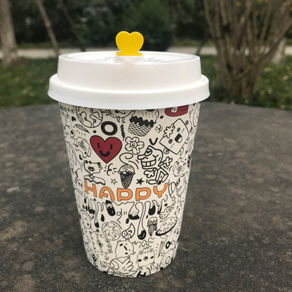 Custom Single Wall Paper Cup - Graffiti