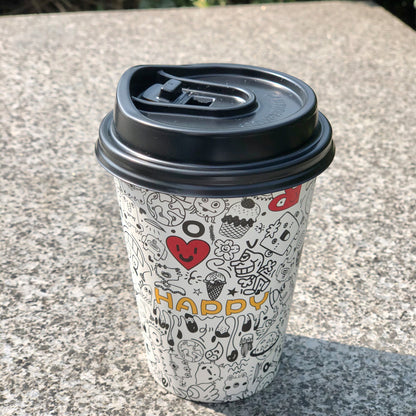 Custom Single Wall Paper Cup - Graffiti