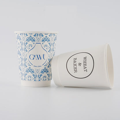 Double Wall Paper Cup - WHITE