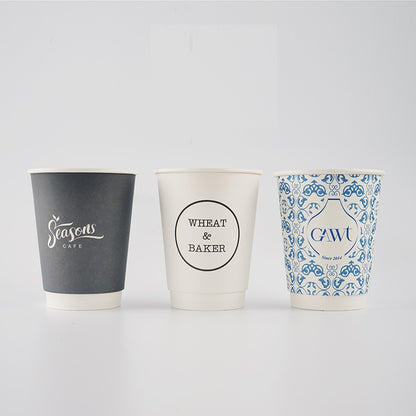 Double Wall Paper Cup - WHITE
