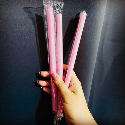 Pink Boba Straw Individual Wrapped 23CM - Promotion