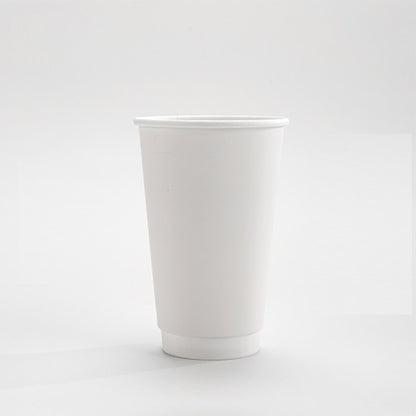 Double Wall Paper Cup - WHITE