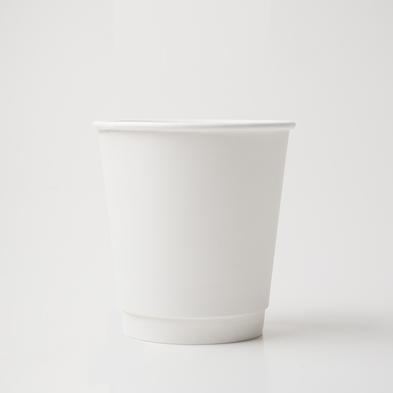 Double Wall Paper Cup - WHITE – Langma Packaging
